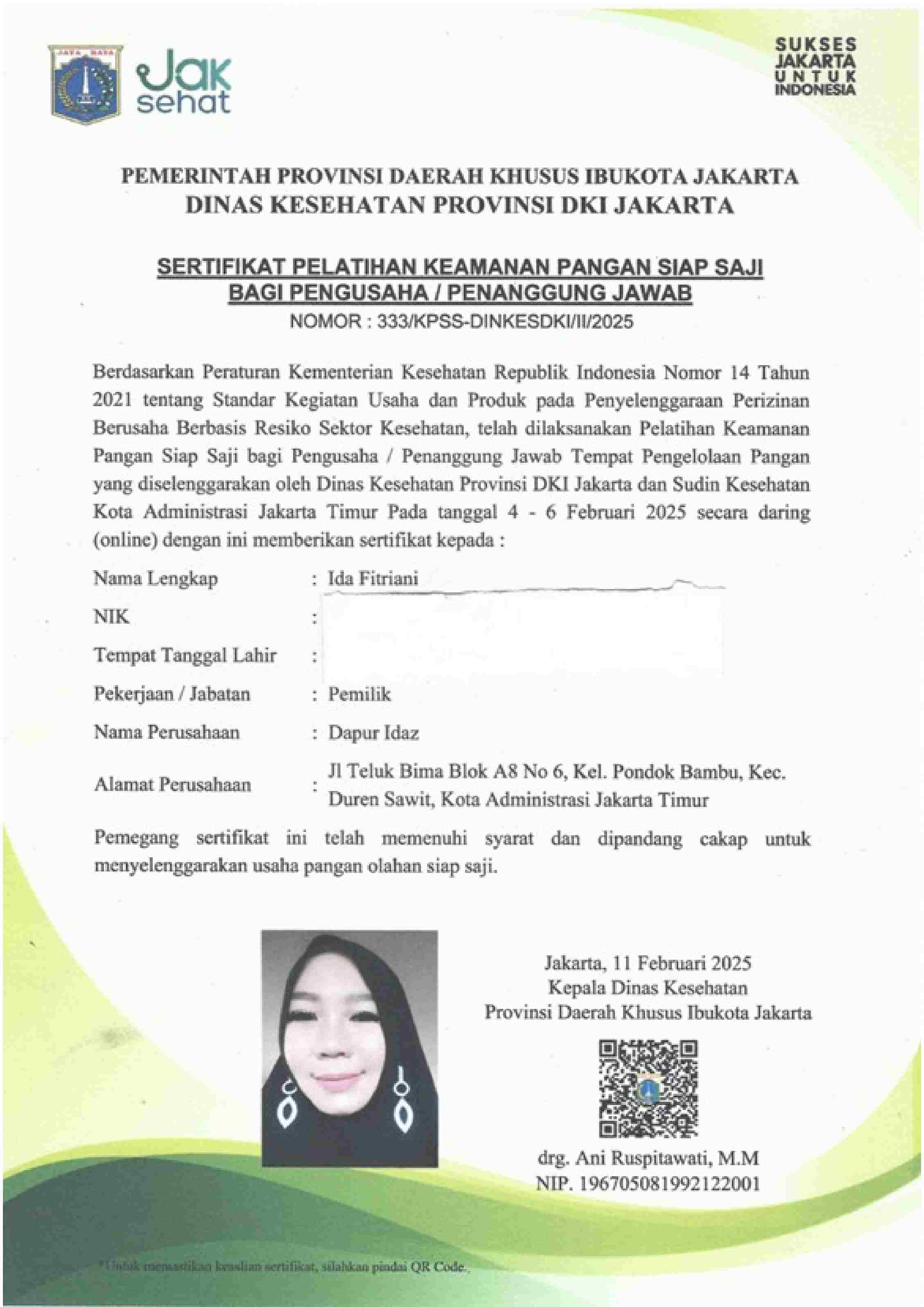 Sertifikat